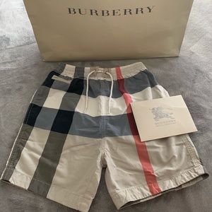 Authentic Burberry kids shorts 3Y